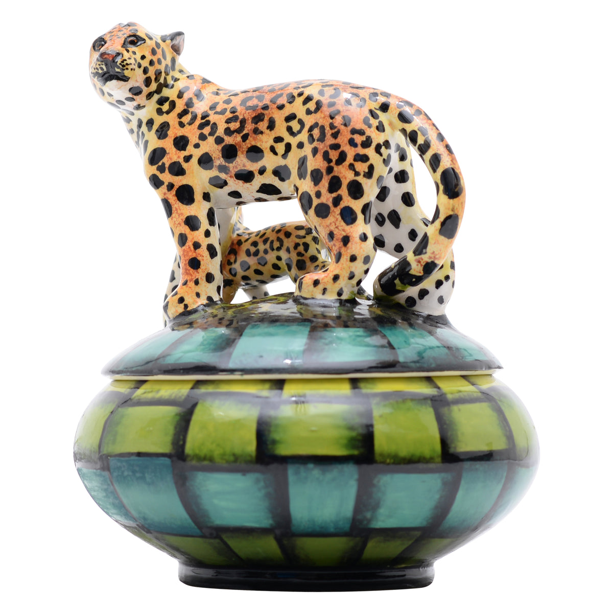 Leopard jewelry box