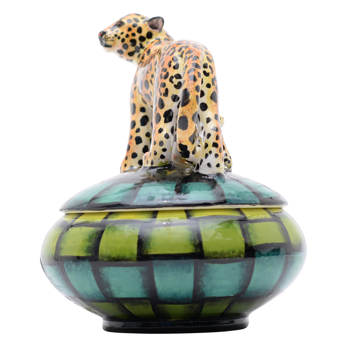 Leopard jewelry box