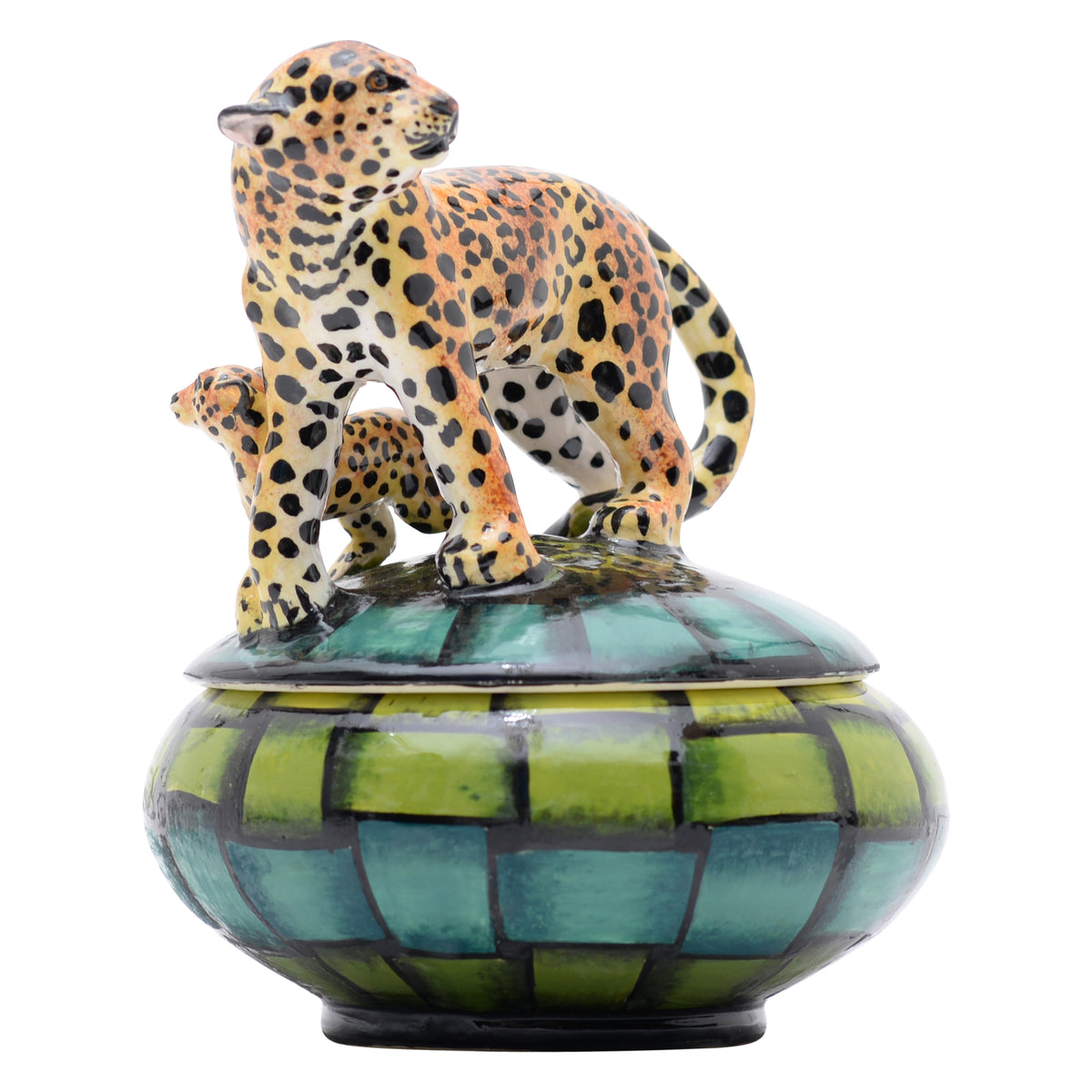 Leopard jewelry box