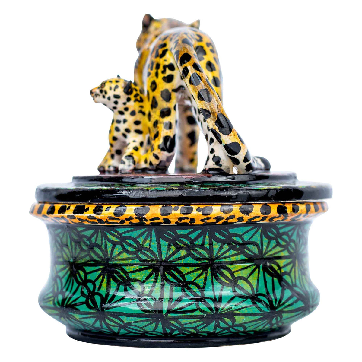 Leopard jewelry box