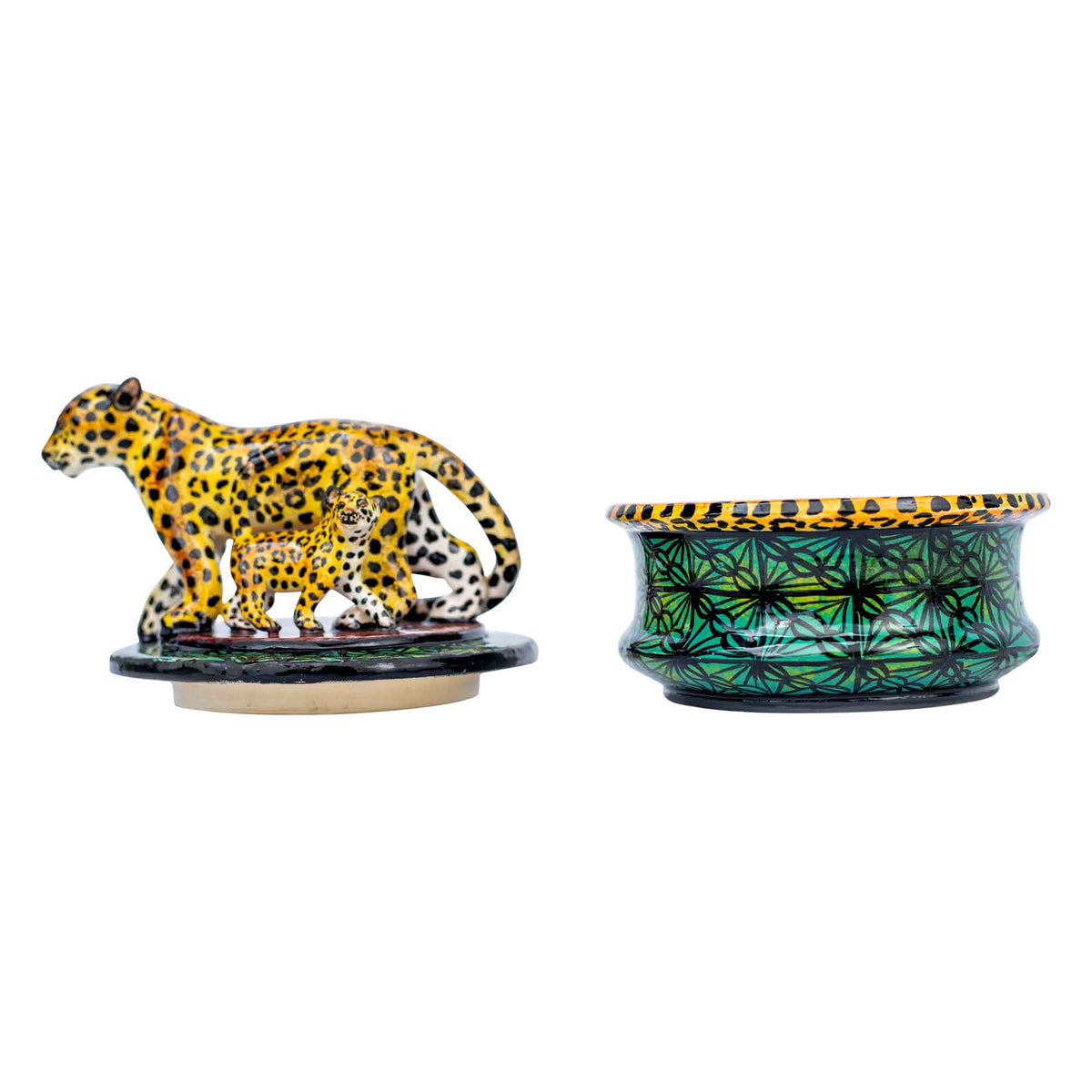 Leopard jewelry box