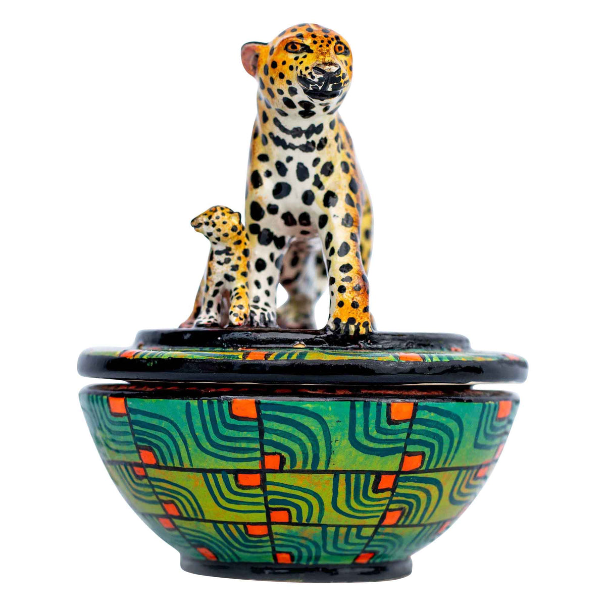 Leopard jewelry box