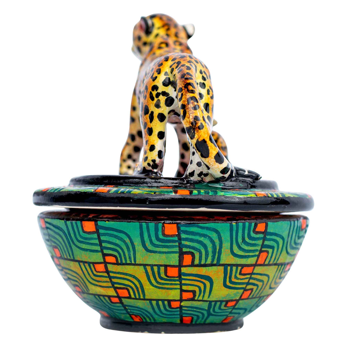 Leopard jewelry box