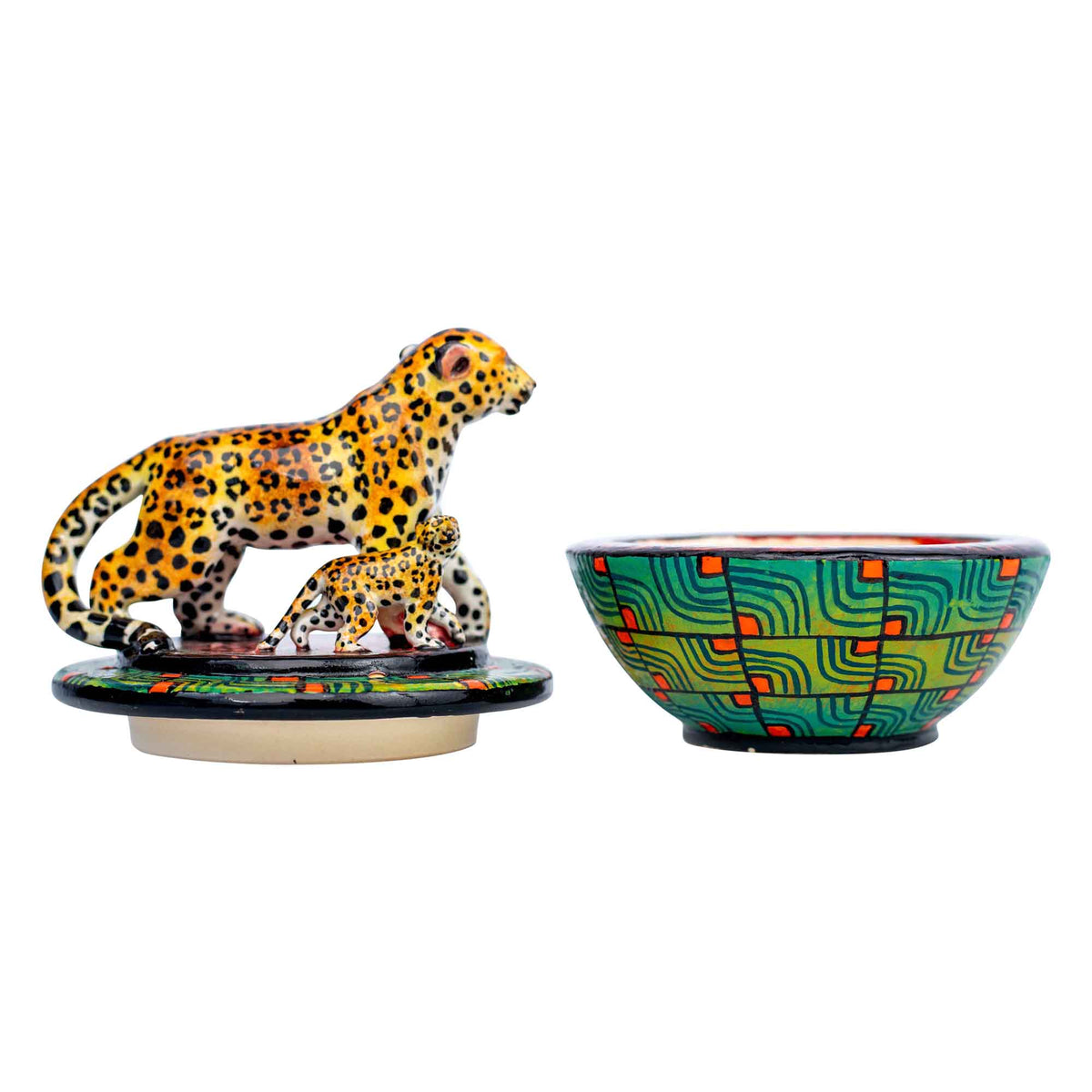 Leopard jewelry box