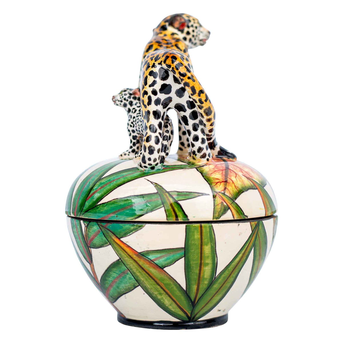 Leopard jewelry box