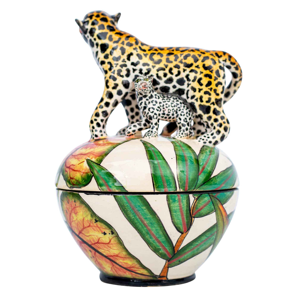 Leopard jewelry box