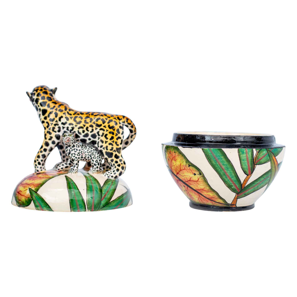 Leopard jewelry box