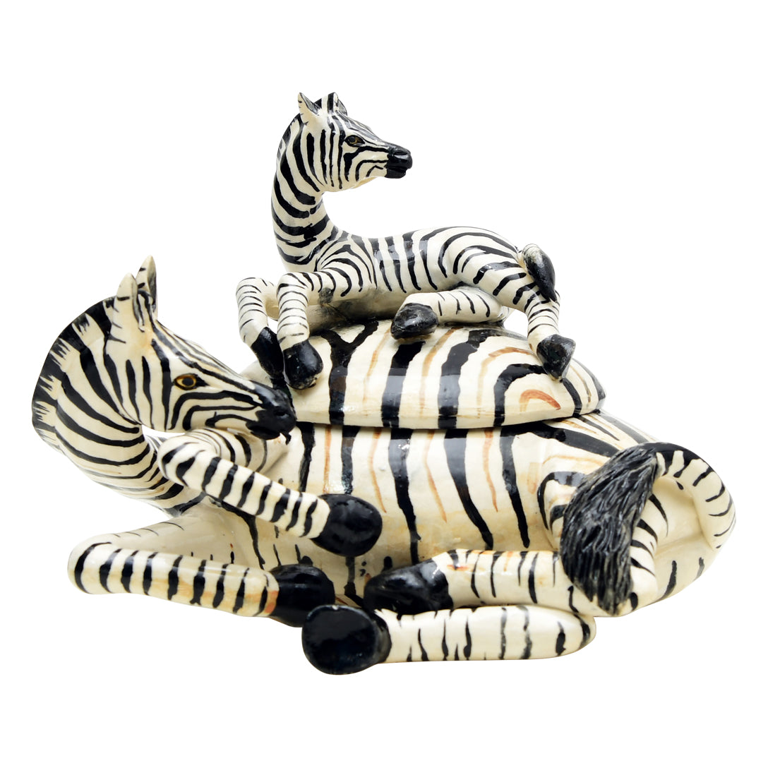 Zebra novelty box