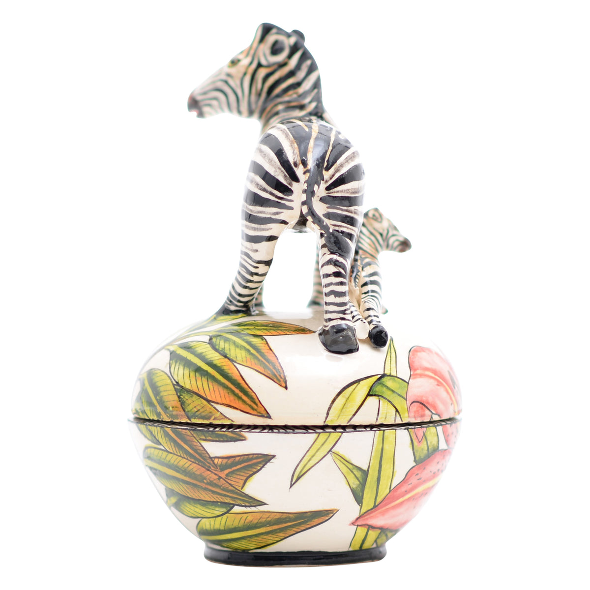 Zebra jewelry box