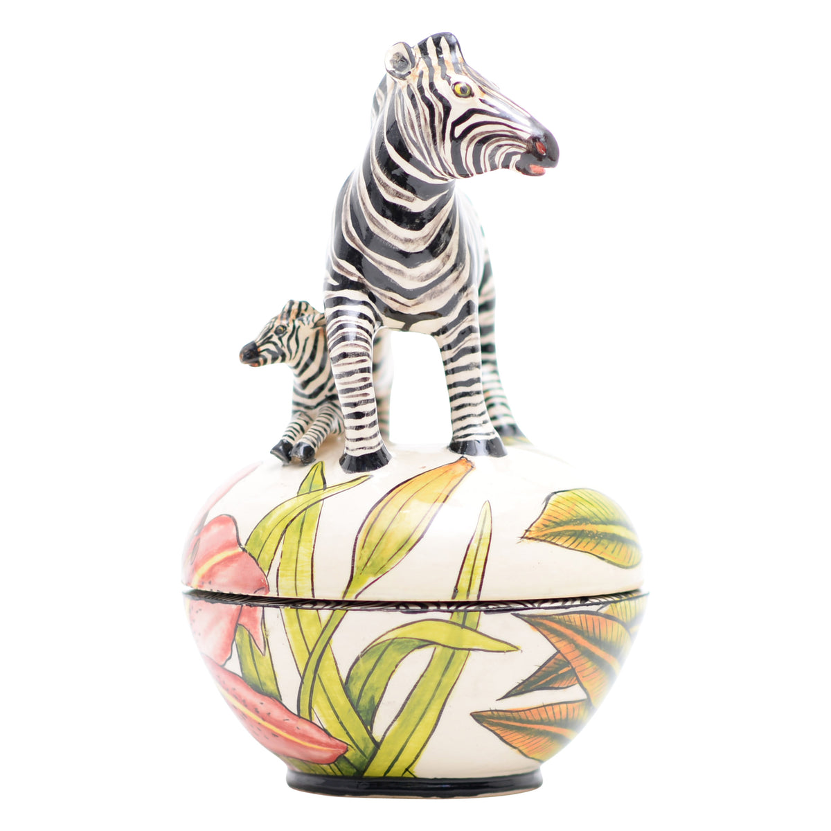 Zebra jewelry box