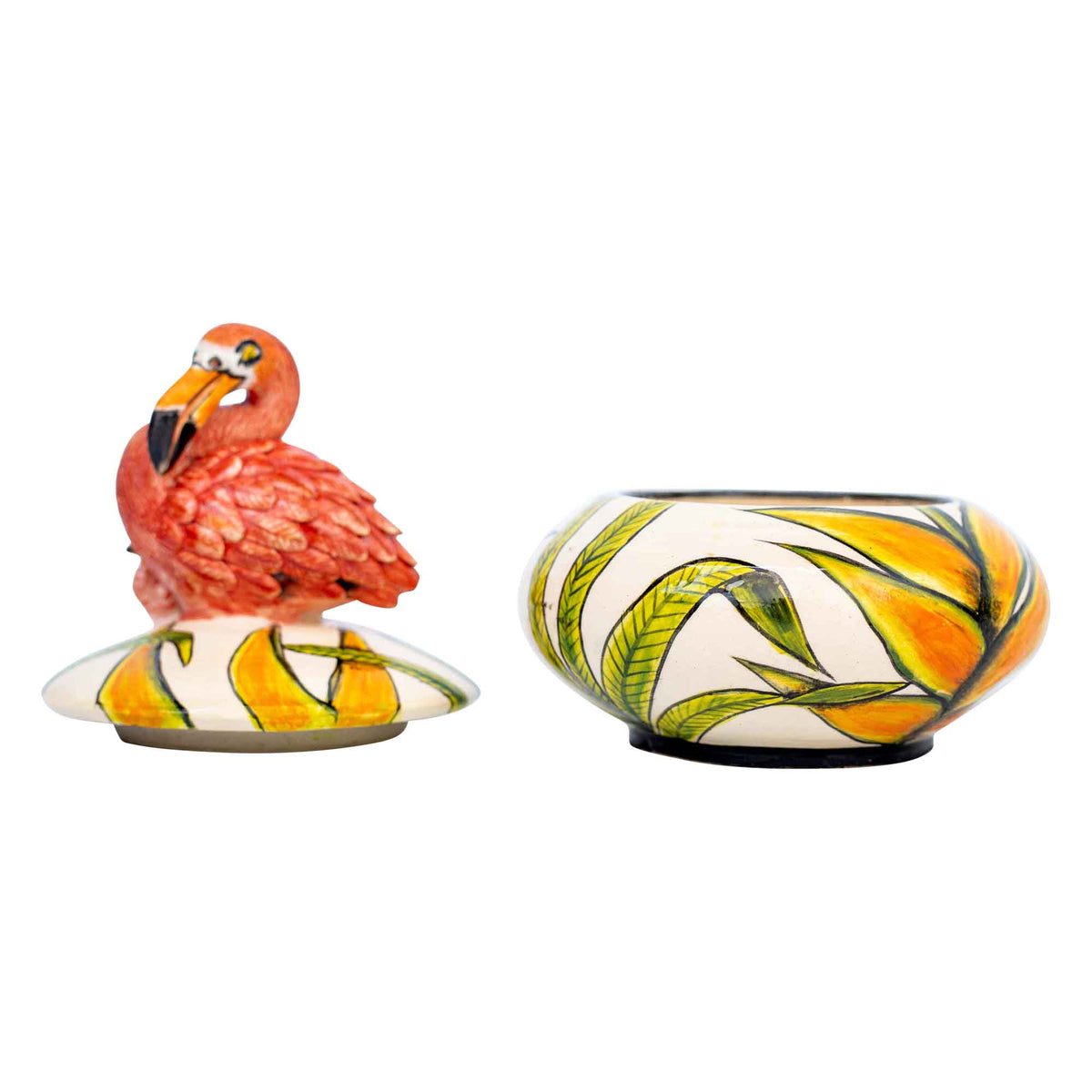 Flamingo jewelry box