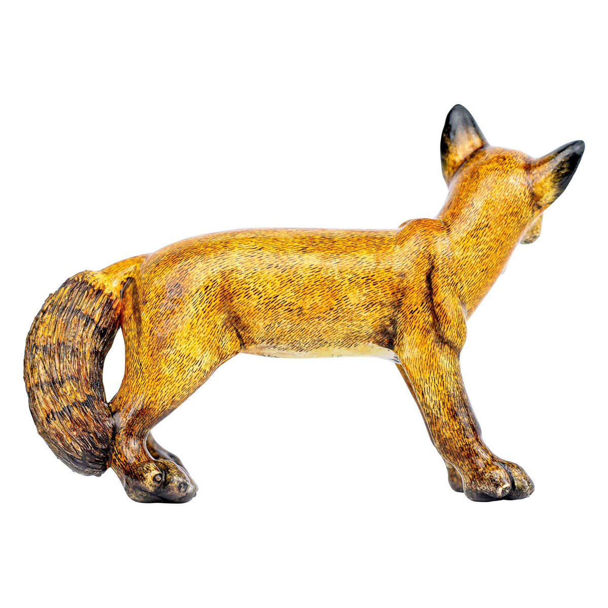 African fox sculpture