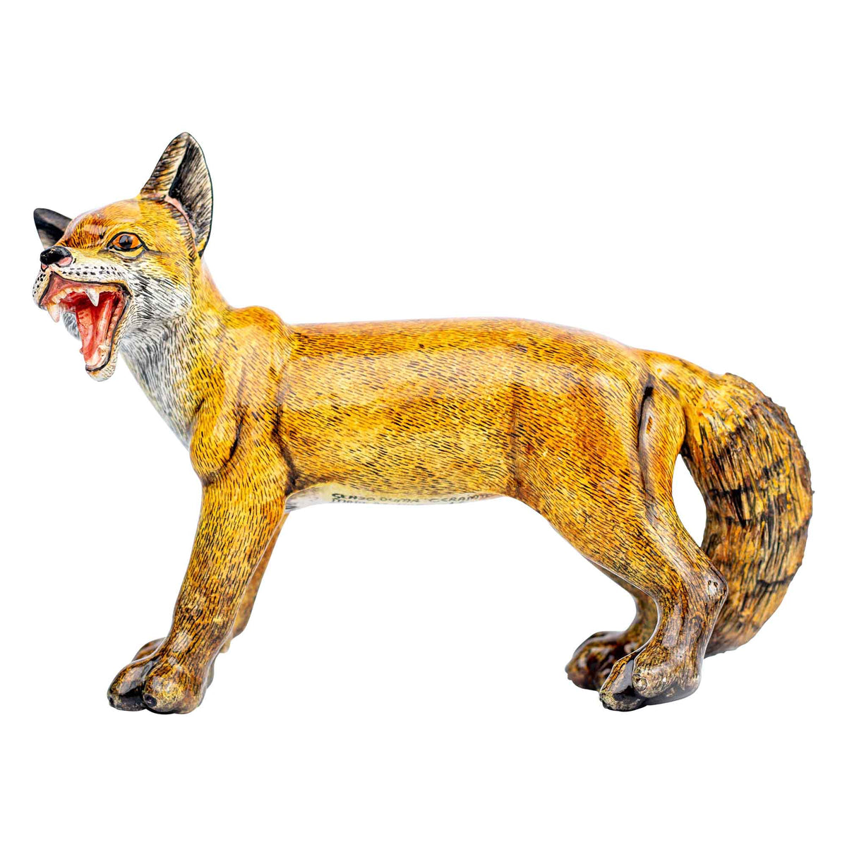African fox sculpture