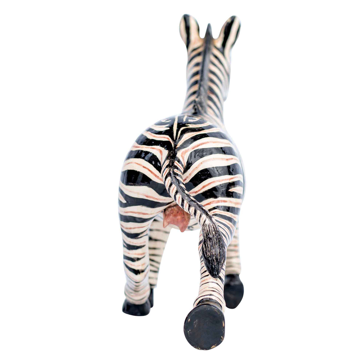 Zebra sculpture