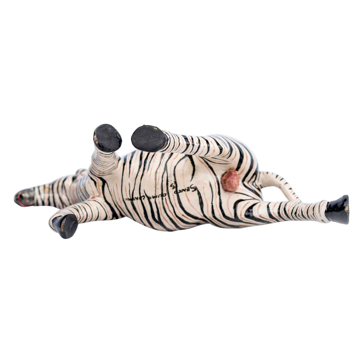 Zebra sculpture