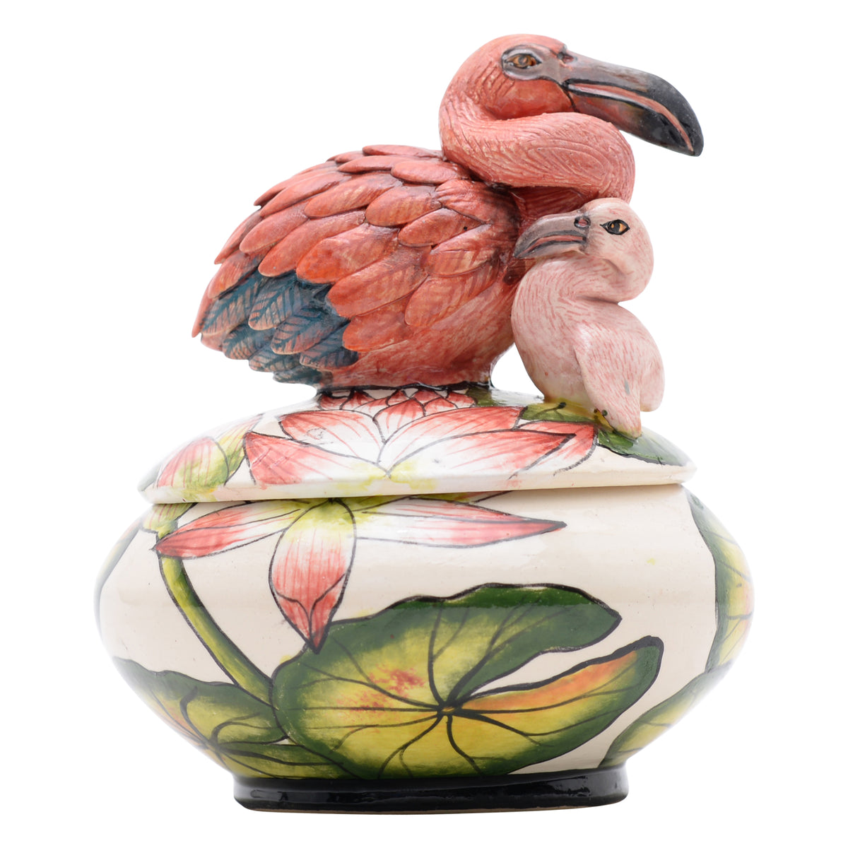 Flamingo jewelry box