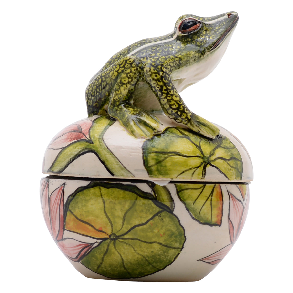 Frog jewelry box