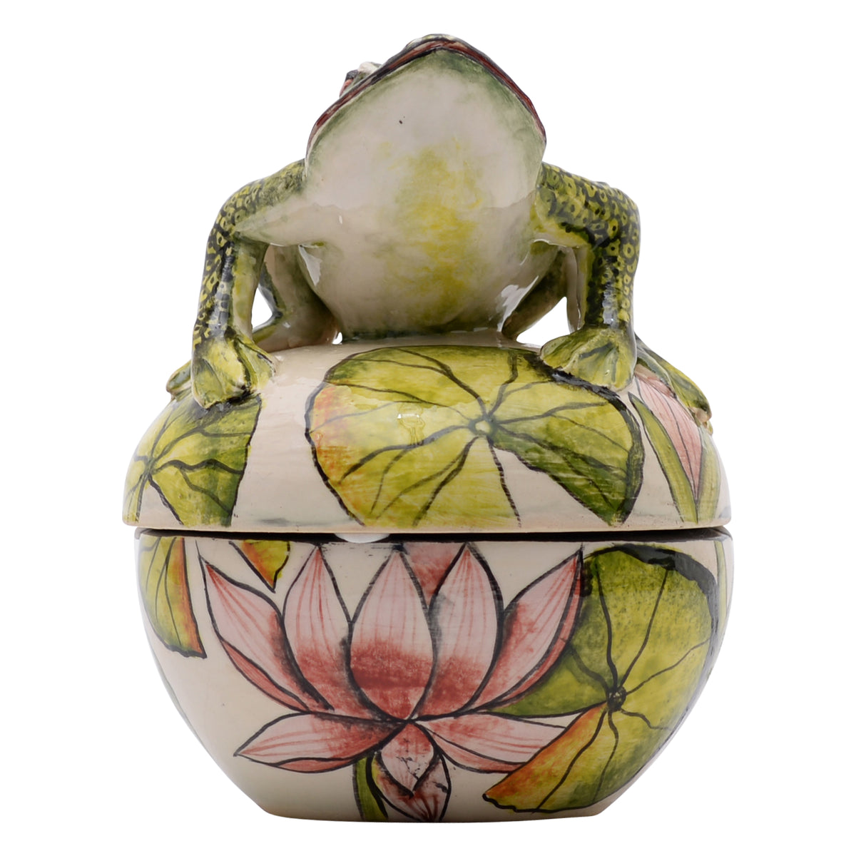 Frog jewelry box