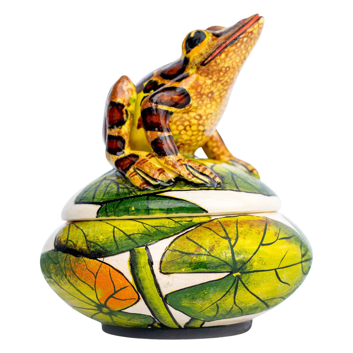 Frog jewelry box