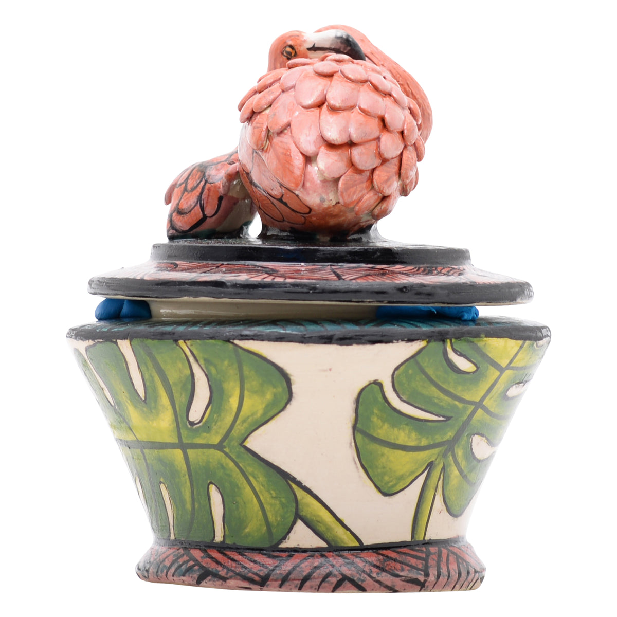 Flamingo jewelry box