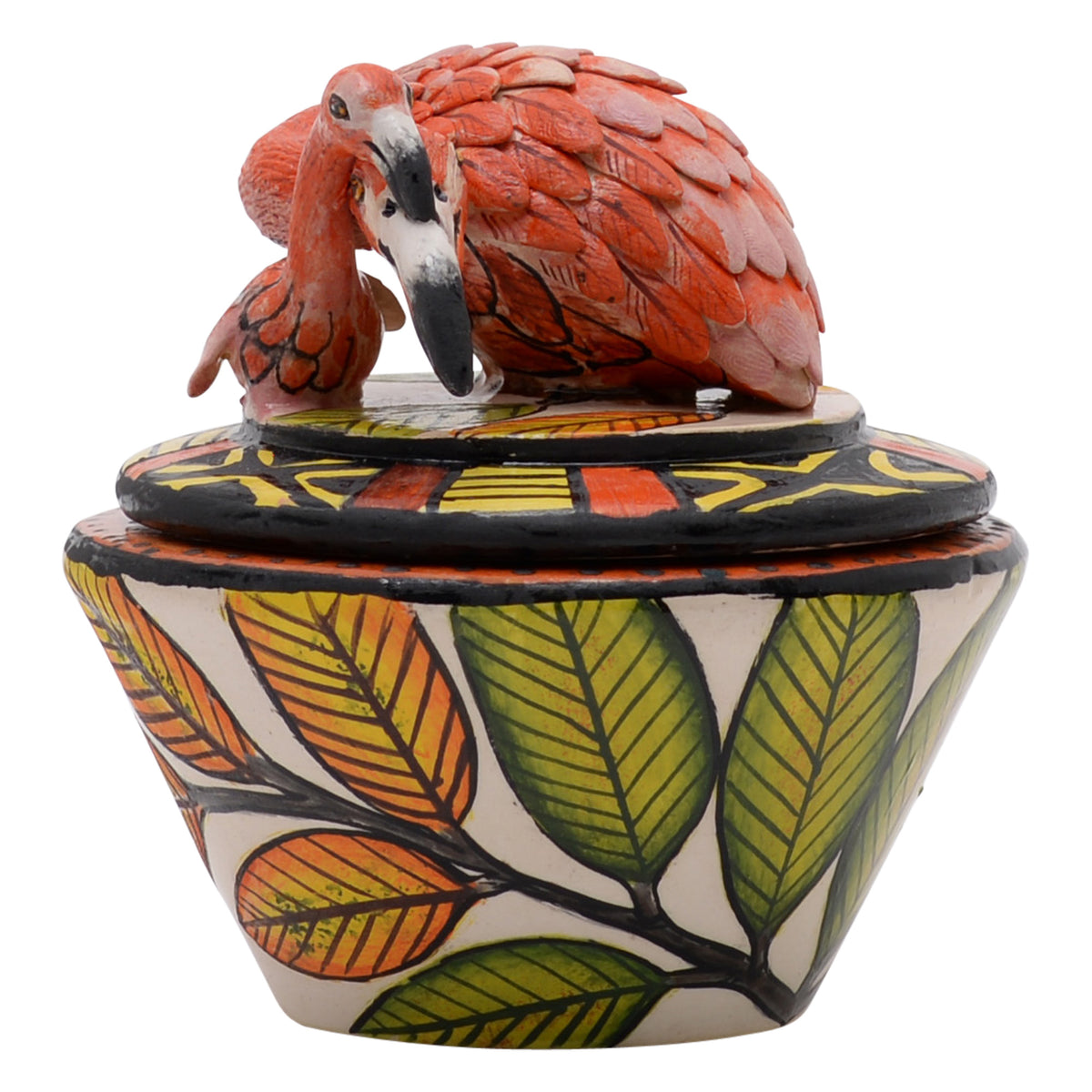 Flamingo jewelry box