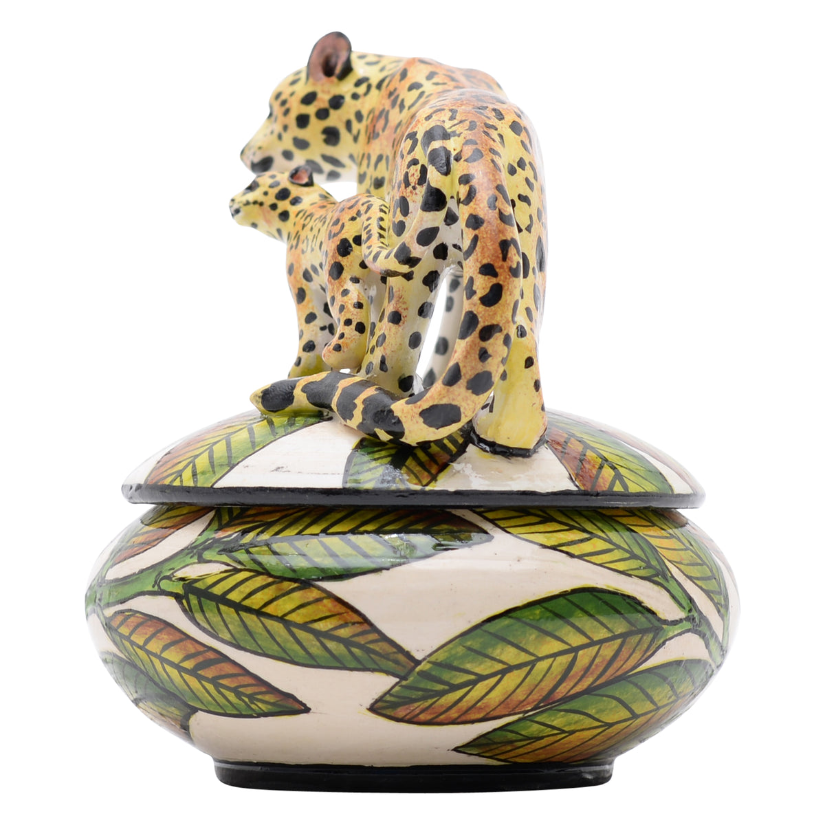 Leopard jewelry box