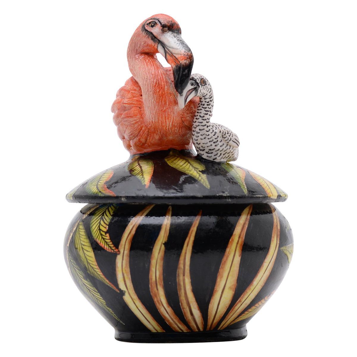 Flamingo jewelry box