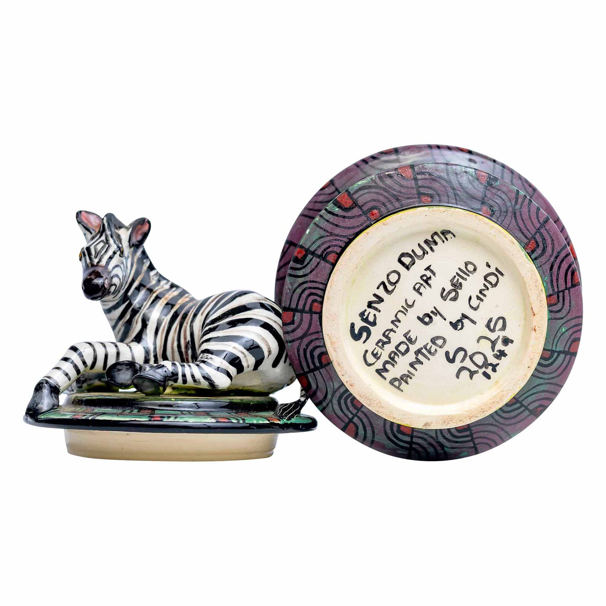Zebra Jewelry Box
