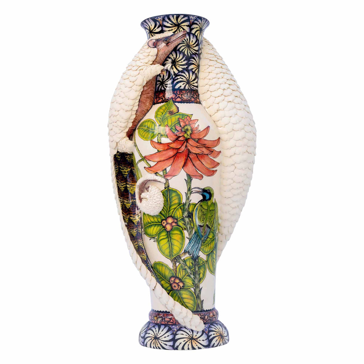 Pangolin Vase