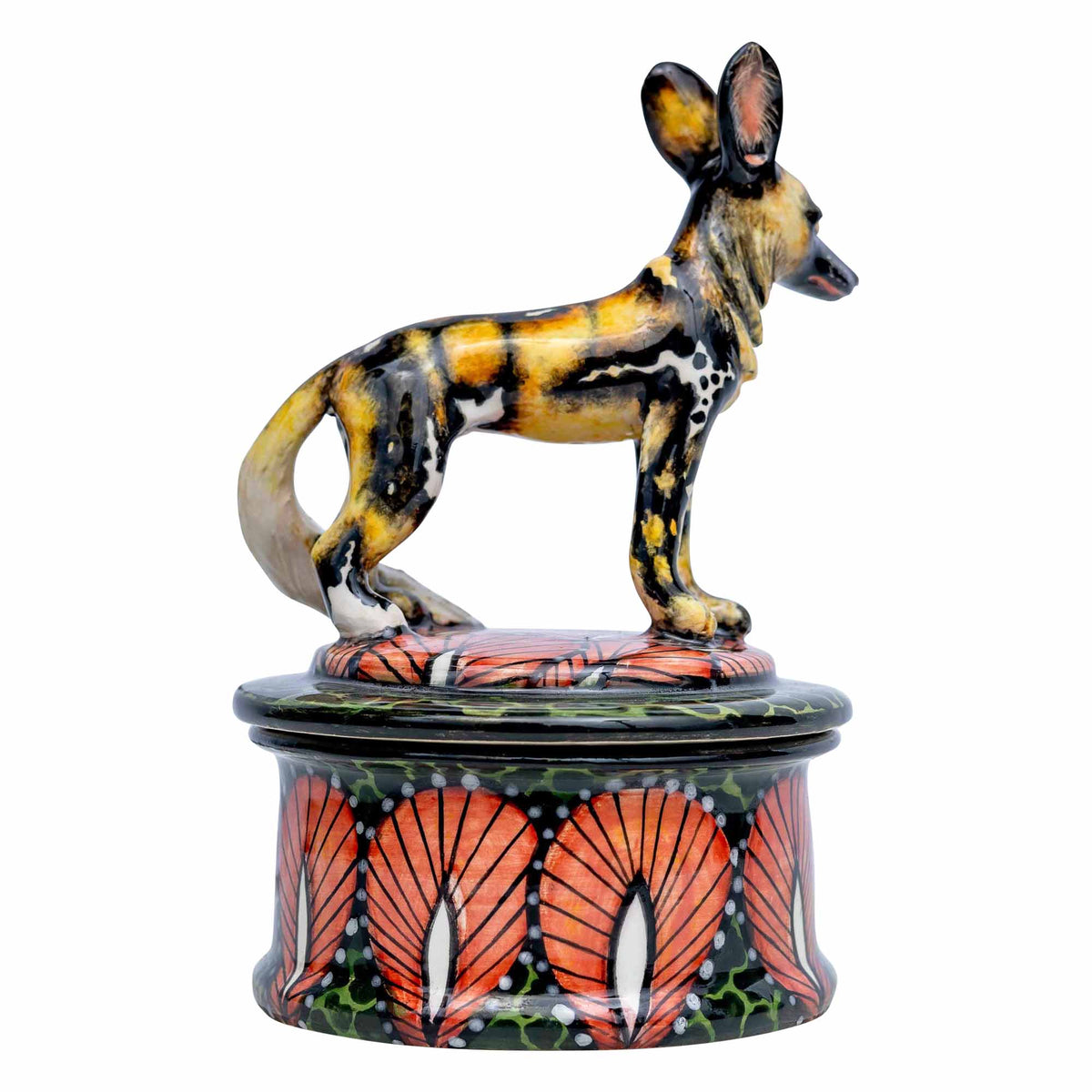 Wild Dog Jewelry Box