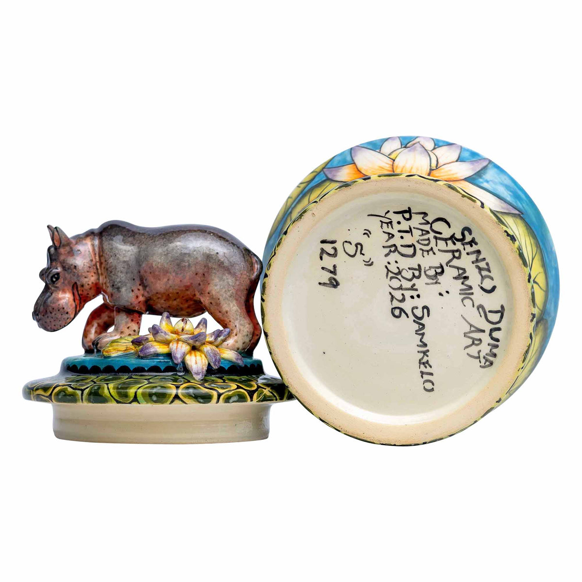 Hippo Jewelry Box