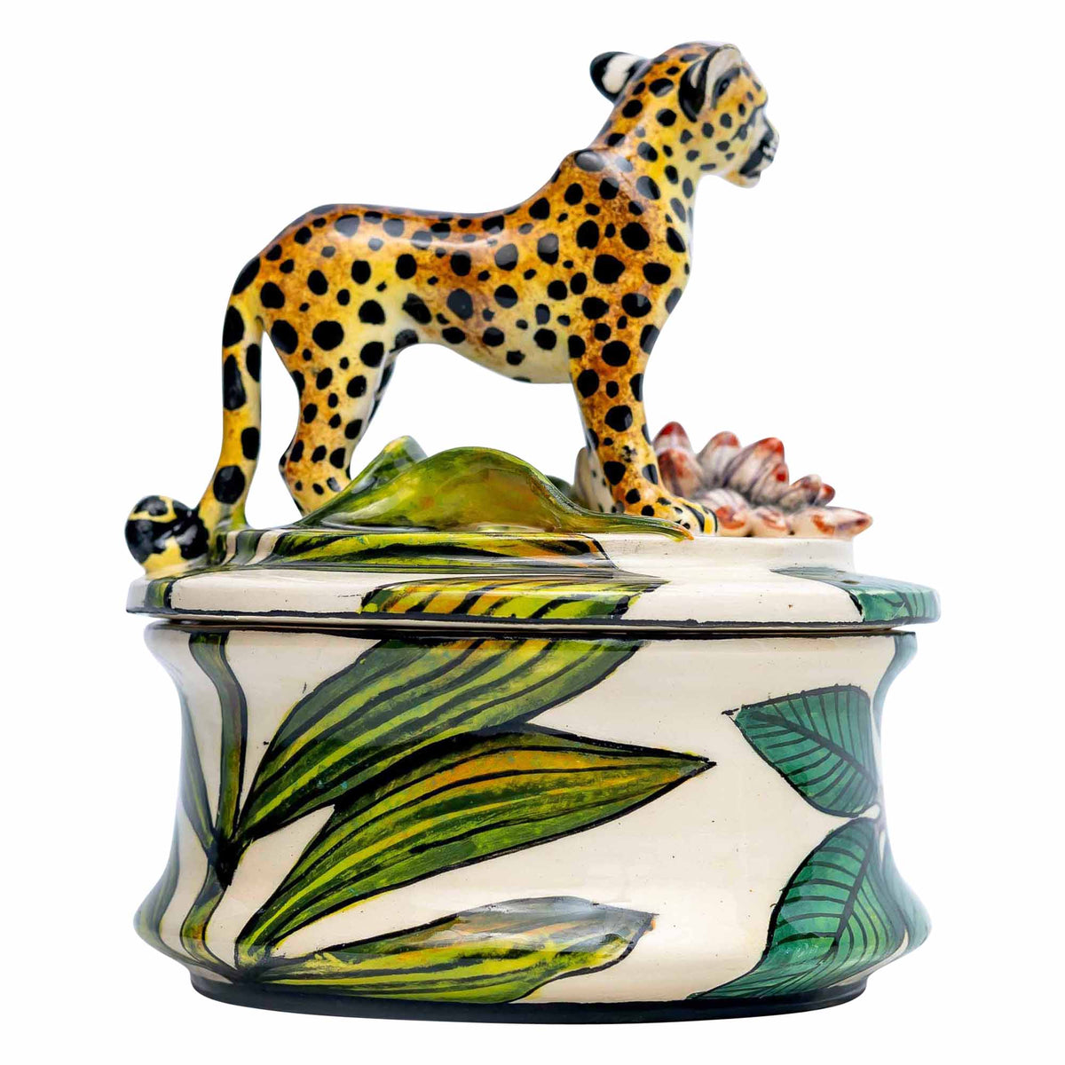 Cheetah Jewelry Box