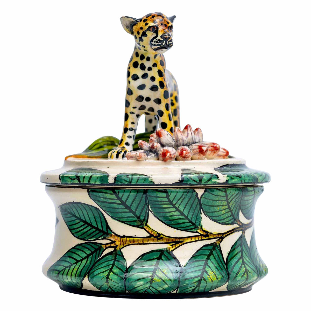 Cheetah Jewelry Box