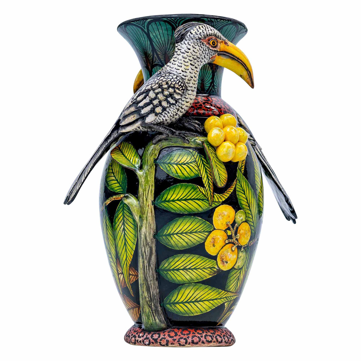Hornbill Vase