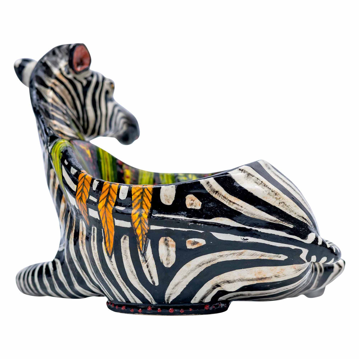Zebra Peanut Bowl