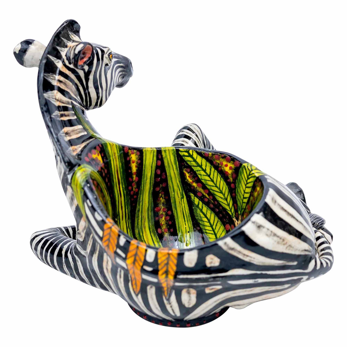 Zebra Peanut Bowl