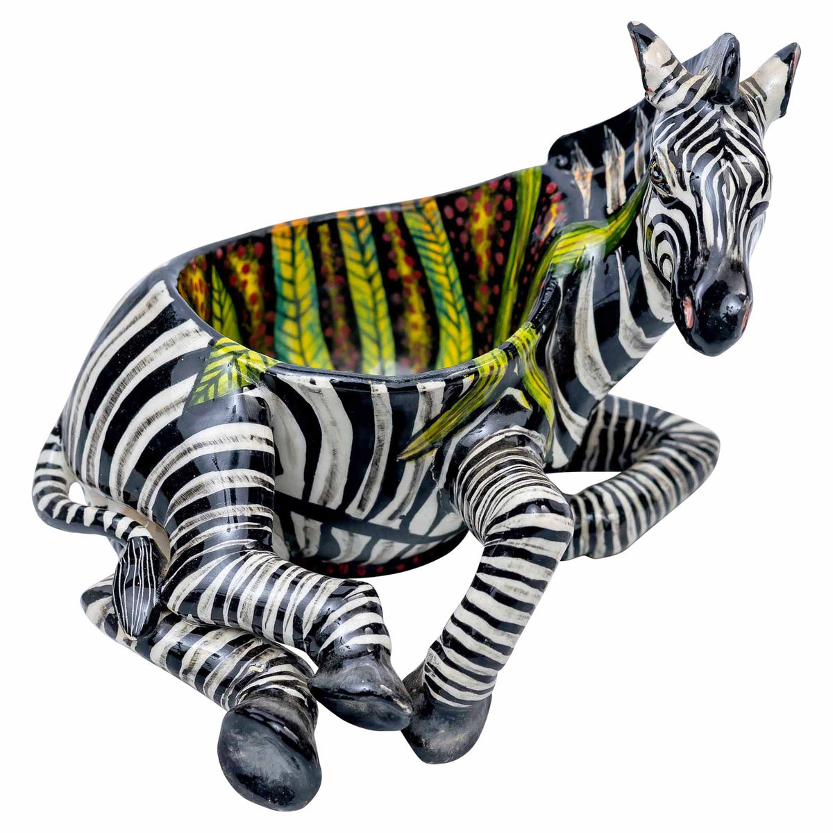 Zebra Peanut Bowl