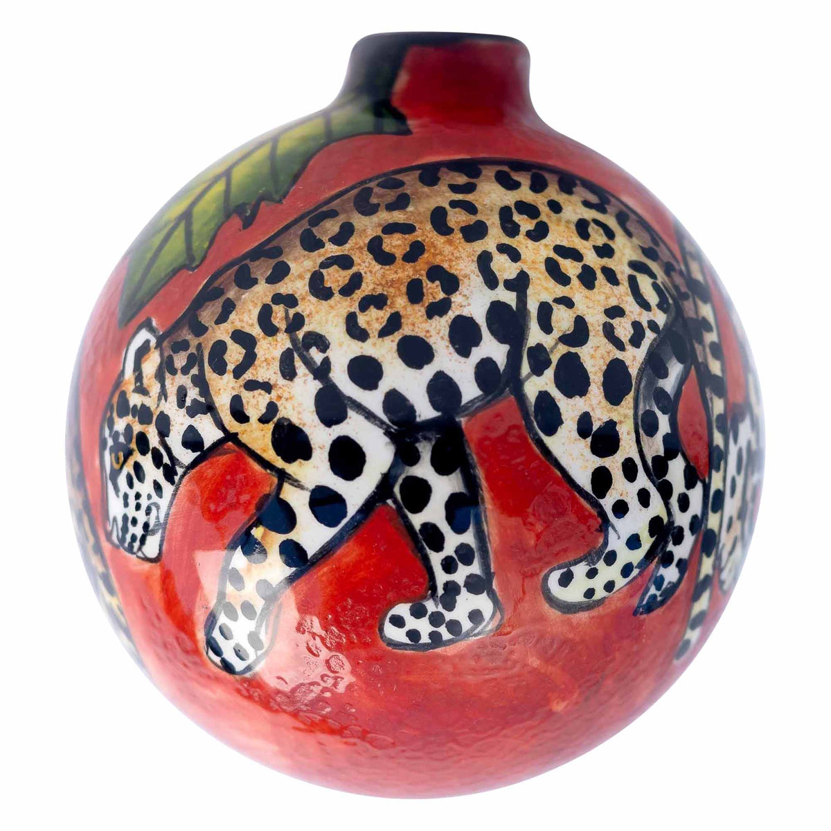 Leopard Xmas Ball