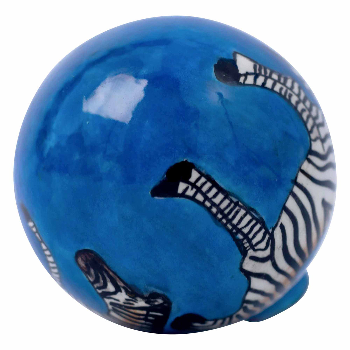 Zebra Xmas Ball