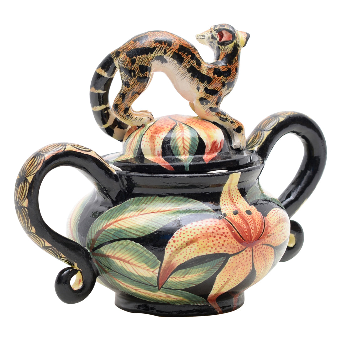 Genet cat sugar bowl