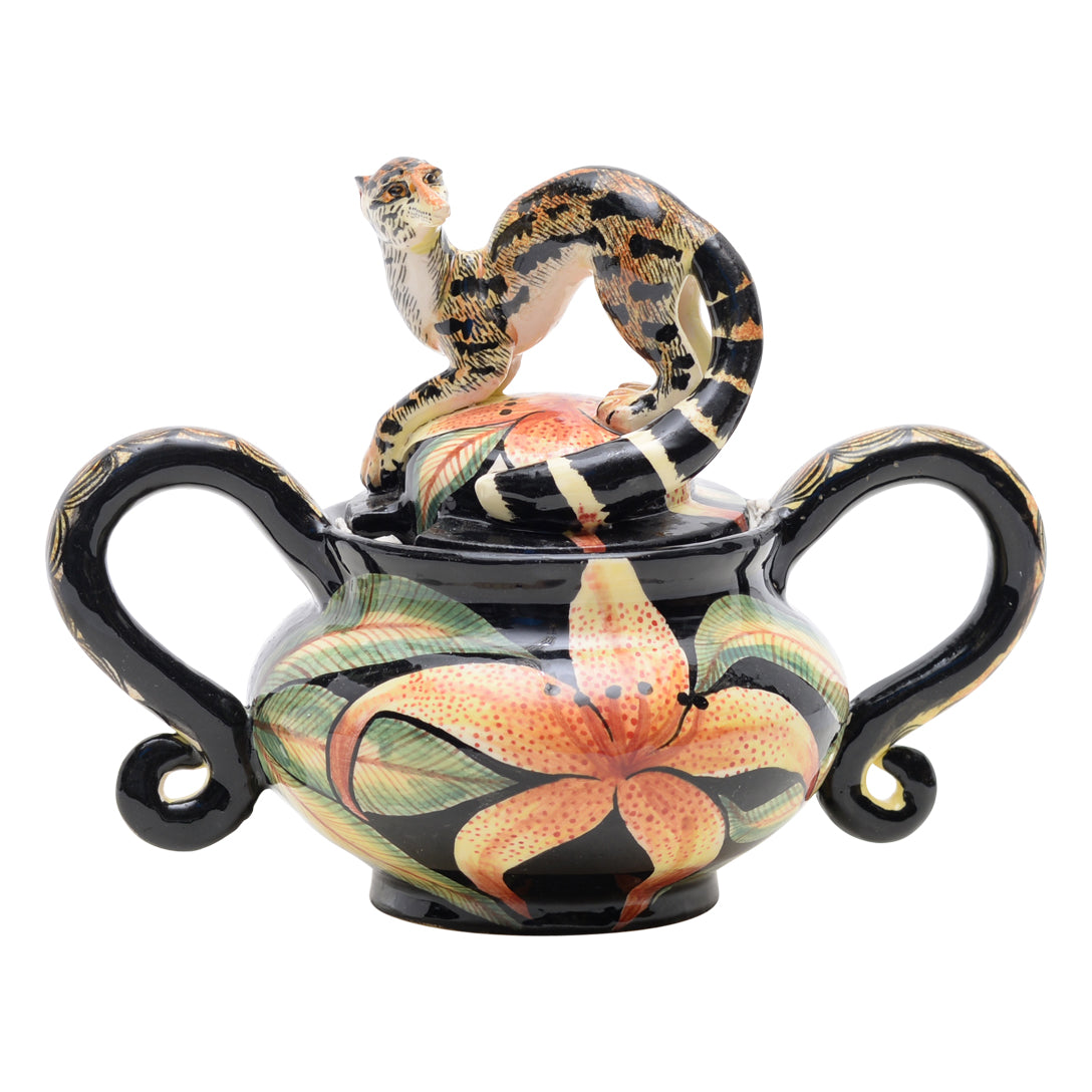 Genet cat sugar bowl
