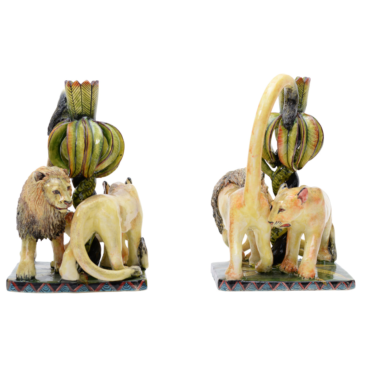 Lion Candlesticks