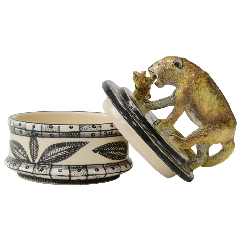 Lion and cub novelty box