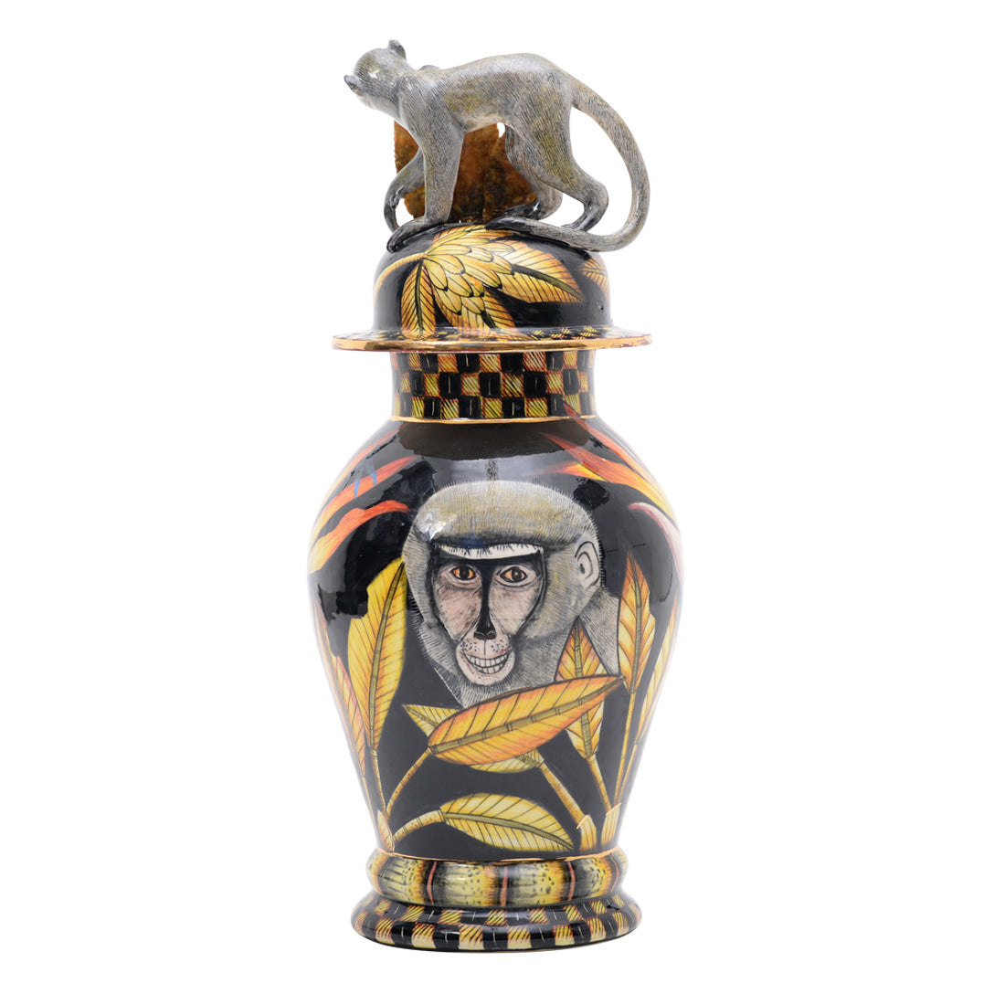 Monkey urn