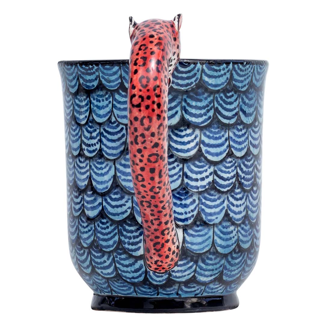 Leopard mug Deformed & exploted spot