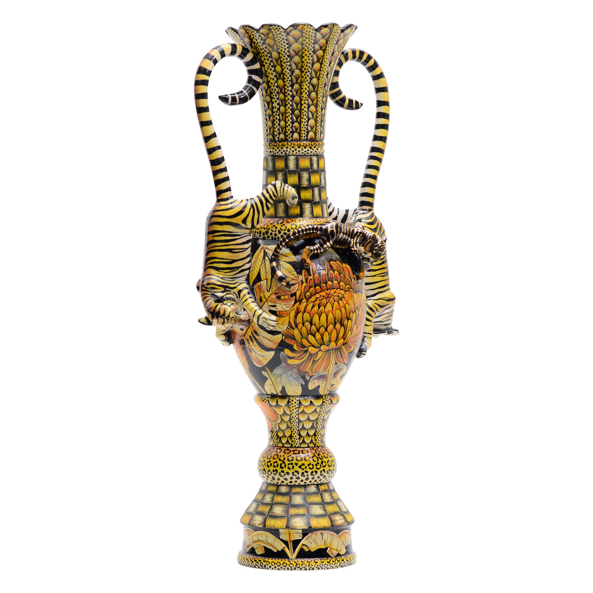 Tiger vase