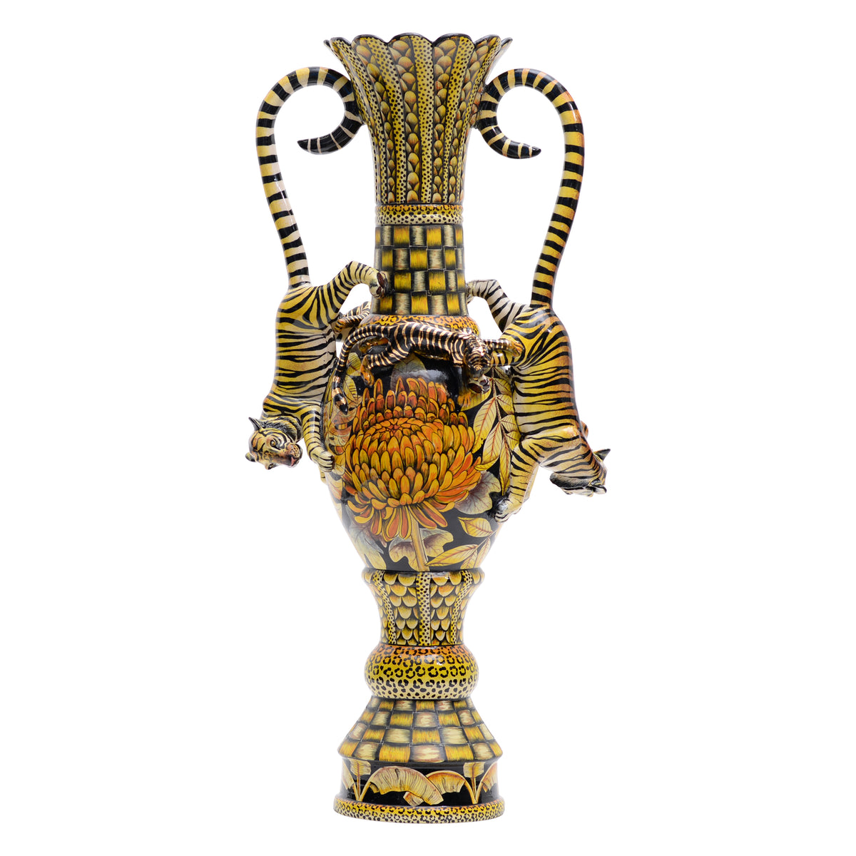 Tiger vase