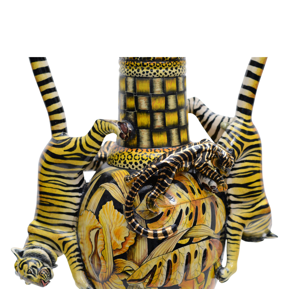 Tiger vase