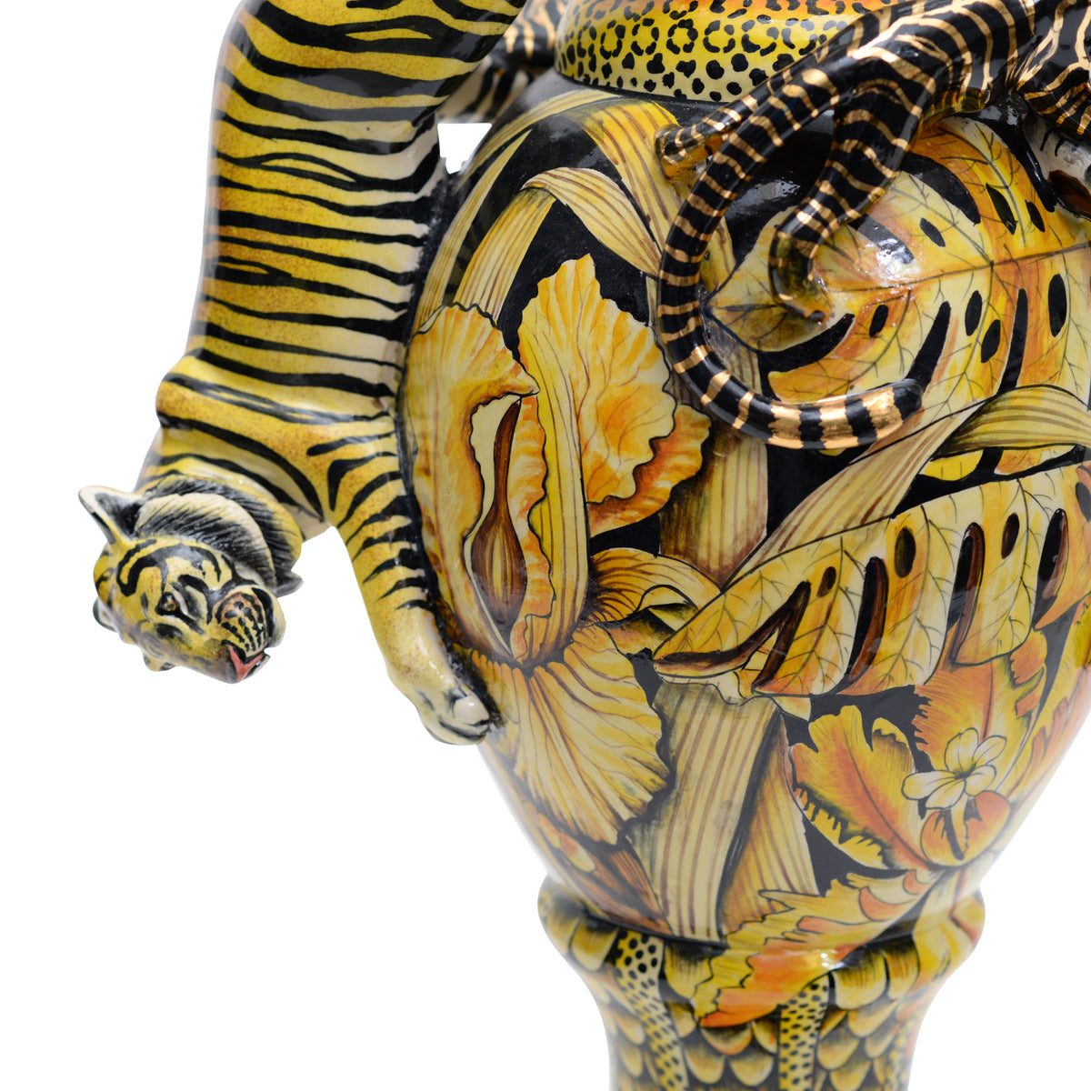 Tiger vase