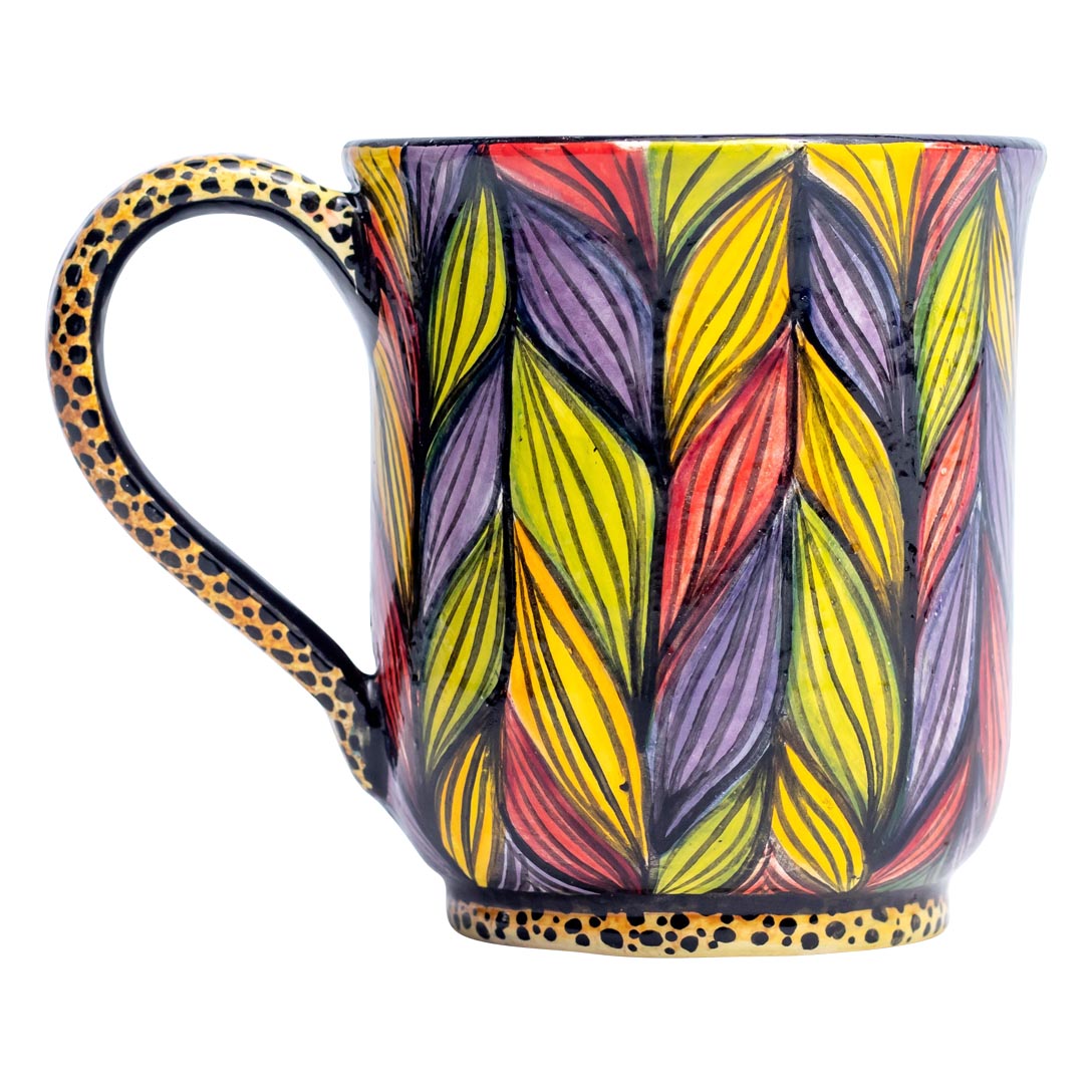 Cheetah spot, gugu's pattern mug